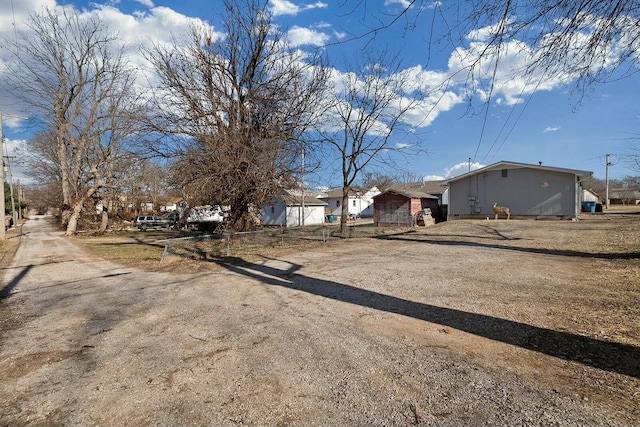 exterior space featuring a residential view