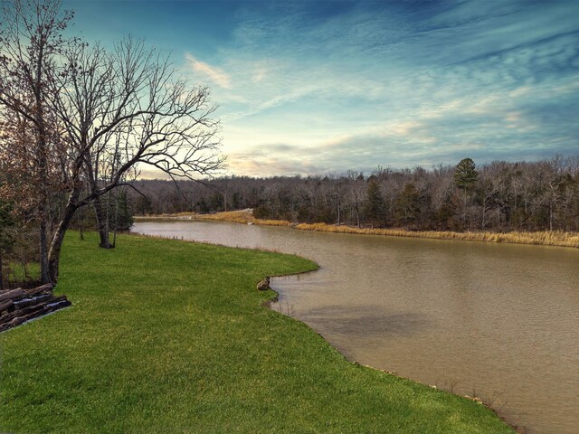 80 Serenity Ct, Gepp, AR 72538 - water view featuring a wooded view