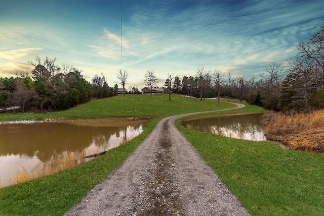 80 Serenity Ct, Gepp, AR 72538 - view of property's community featuring a water view and a lawn