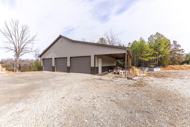 80 Serenity Ct, Gepp, AR 72538 - garage featuring a detached garage