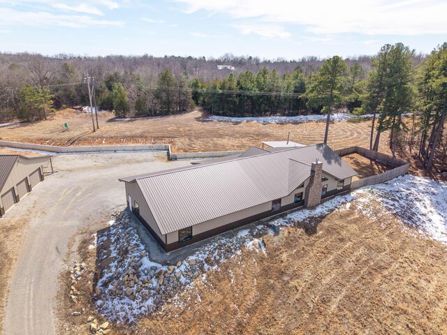 80 Serenity Ct, Gepp, AR 72538 - birds eye view of property with a forest view