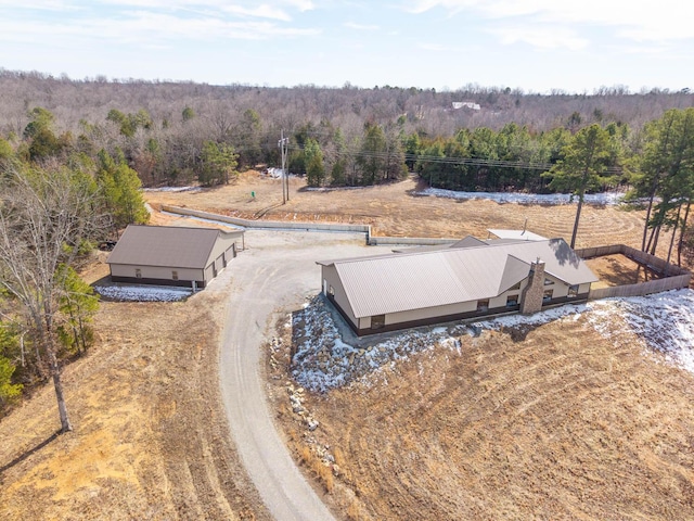 80 Serenity Ct, Gepp, AR 72538 - bird's eye view with a view of trees