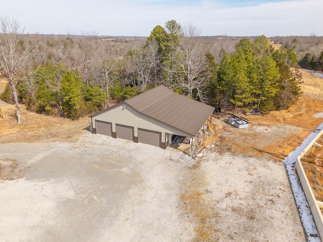 80 Serenity Ct, Gepp, AR 72538 - drone / aerial view with a forest view