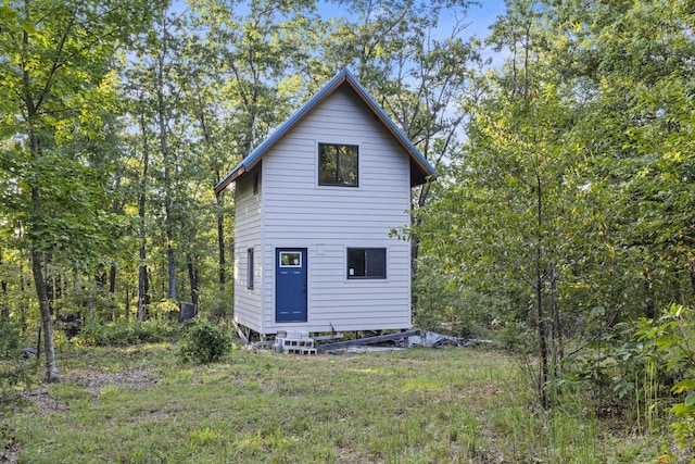 view of rear view of house