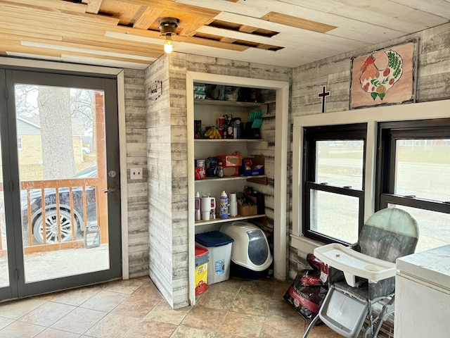 view of pantry