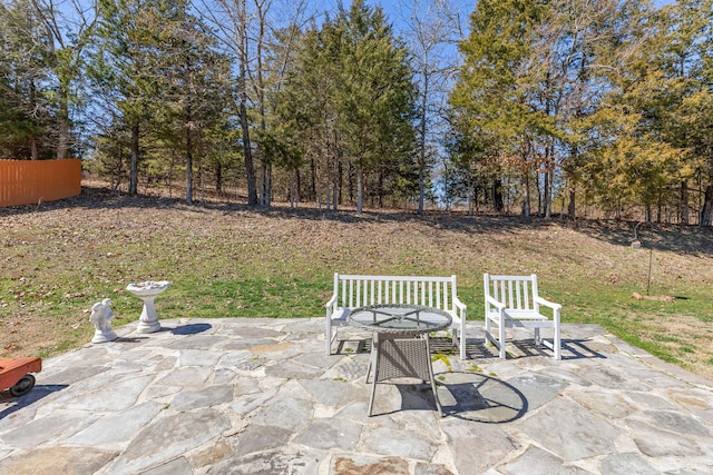 view of patio / terrace with outdoor dining space