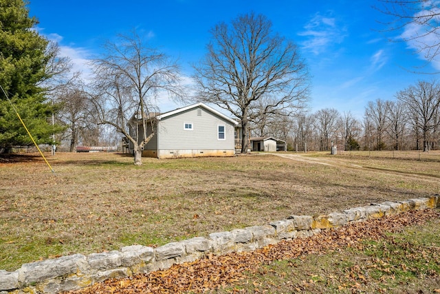 view of yard