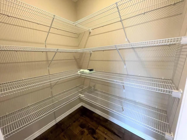 view of pantry