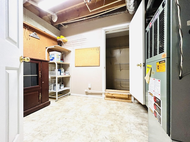 utilities with heating unit