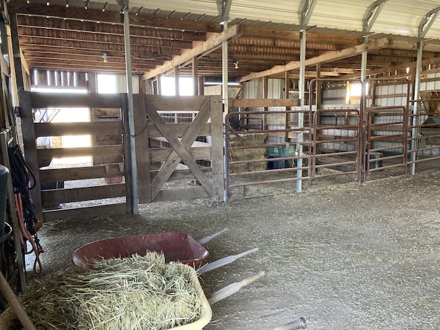 view of stable