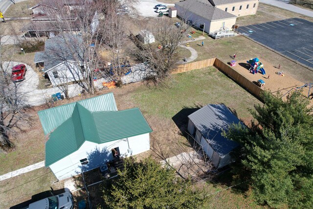 drone / aerial view