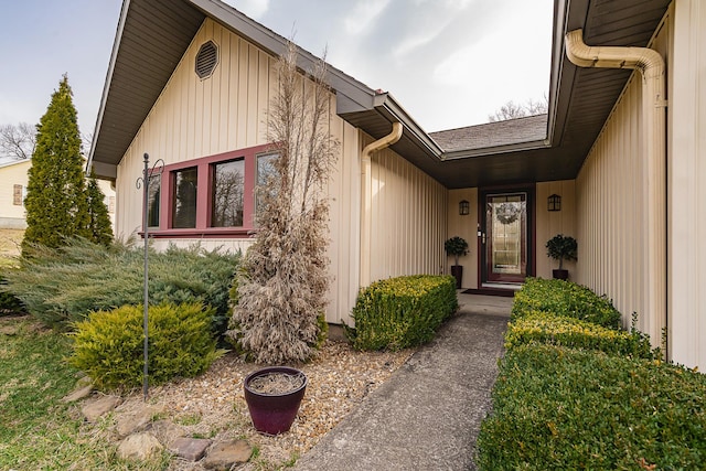 view of entrance to property