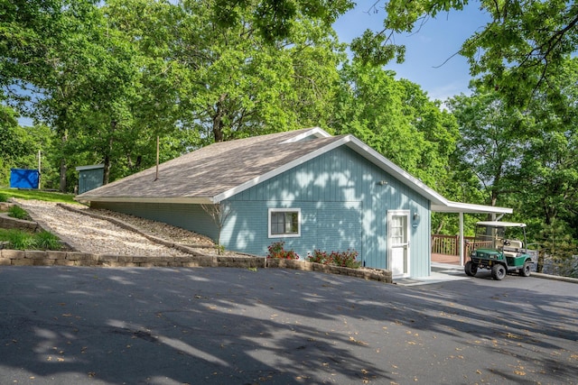 466 Buck Run Dr, Branson West, MO 65737 - view of property exterior with roof with shingles