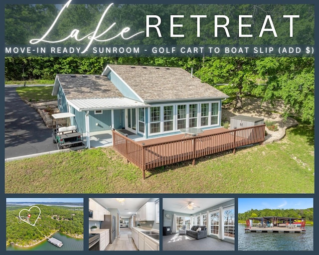 466 Buck Run Dr, Branson West, MO 65737 - view of marketing collateral with multiple images