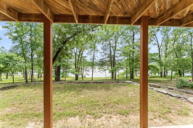 24311 Raintree Ln, Shell Knob, MO 65747 - view of grassy yard featuring a water view