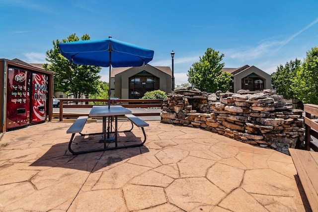 view of patio