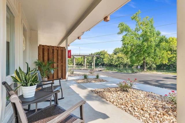 view of patio