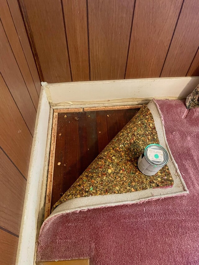 104 N High St, Neosho, MO 64850 - room details featuring wood walls