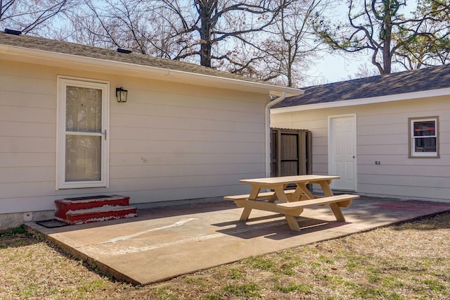 view of patio / terrace