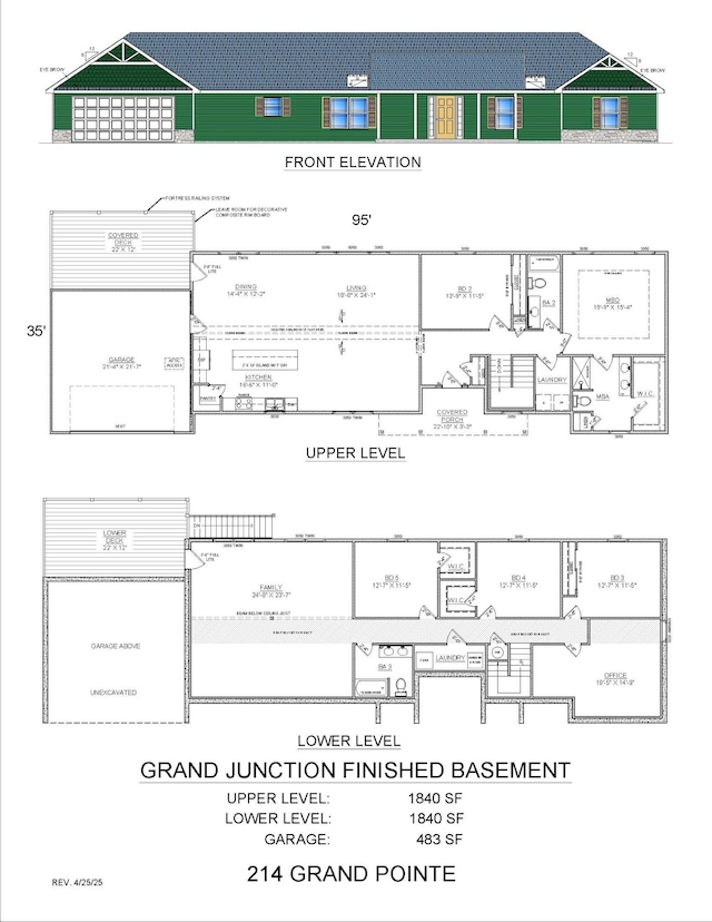 214 Grand Pointe Lot 5, Branson, MO 65616 - view of layout