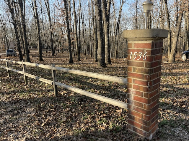 details featuring fence