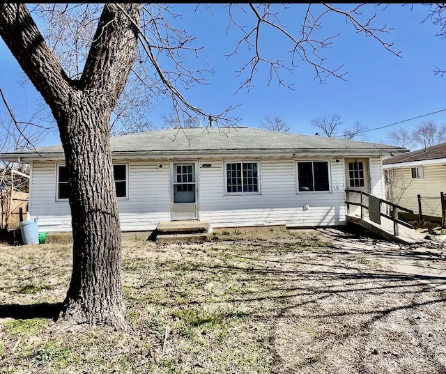 view of back of house