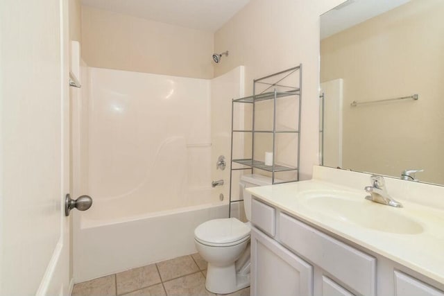 175 Mesquite Dr, Branson, MO 65616 - full bathroom with tile patterned flooring, tub / shower combination, toilet, and vanity