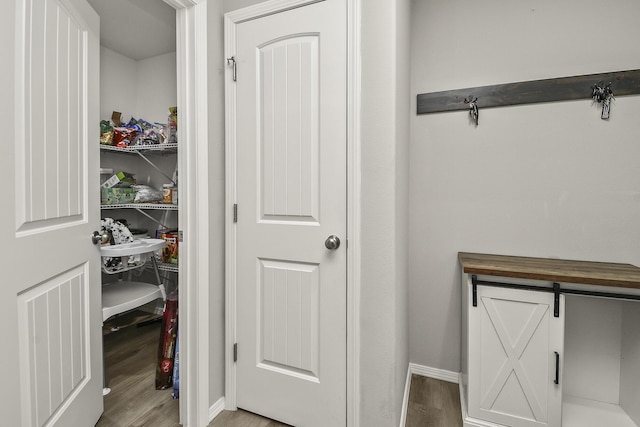 view of closet