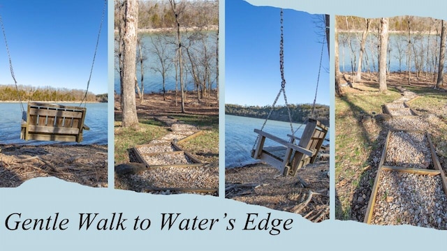 28007 Fox Fire Ln, Shell Knob, MO 65747 - dock featuring a water view