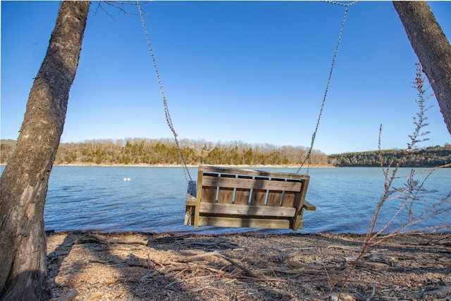 28007 Fox Fire Ln, Shell Knob, MO 65747 - dock featuring a water view