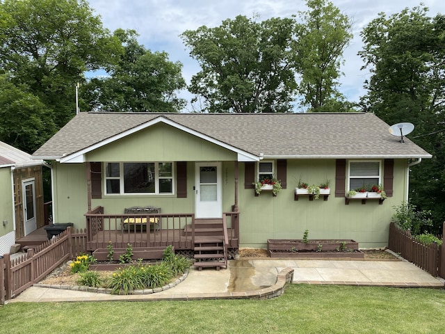 28007 Fox Fire Ln, Shell Knob, MO 65747 - view of front of house with a shingled roof