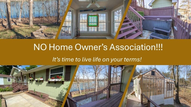 28007 Fox Fire Ln, Shell Knob, MO 65747 - view of marketing collateral with multiple images