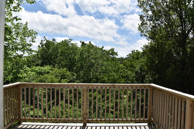 view of deck