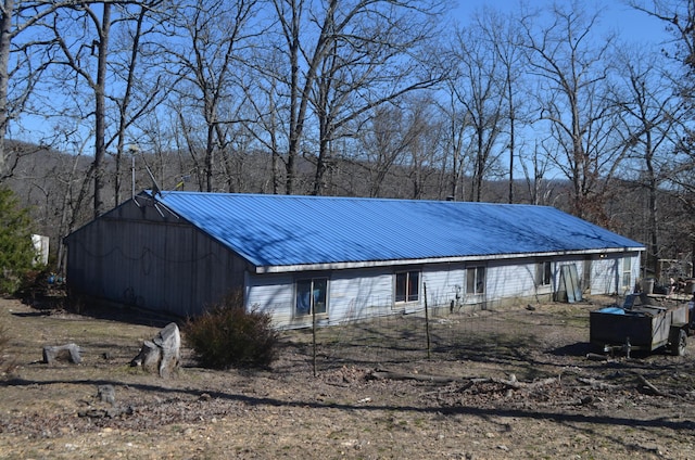 view of outdoor structure