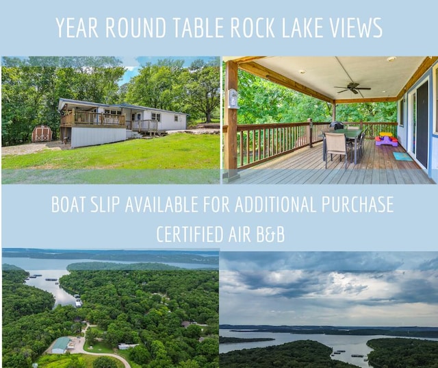 162 Jones Cove Rd, Branson West, MO 65737 - view of marketing collateral with multiple images