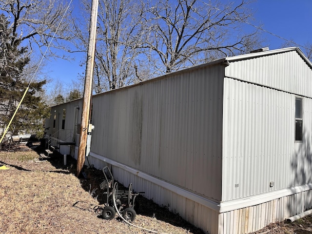 view of side of home