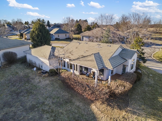 birds eye view of property featuring a residential view