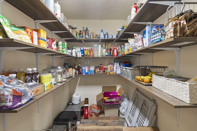 view of pantry