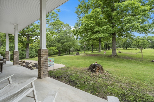 view of patio