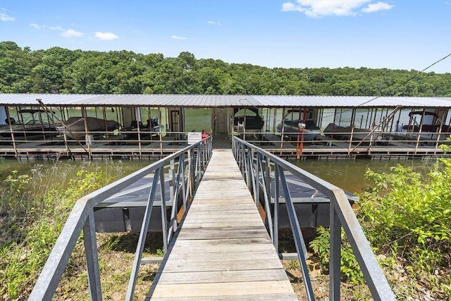 25906 Farm Rd Unit 1263, Golden, MO 65658 - dock area with a water view