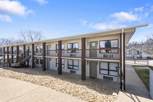 view of rear view of property