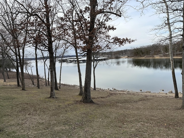 view of water feature