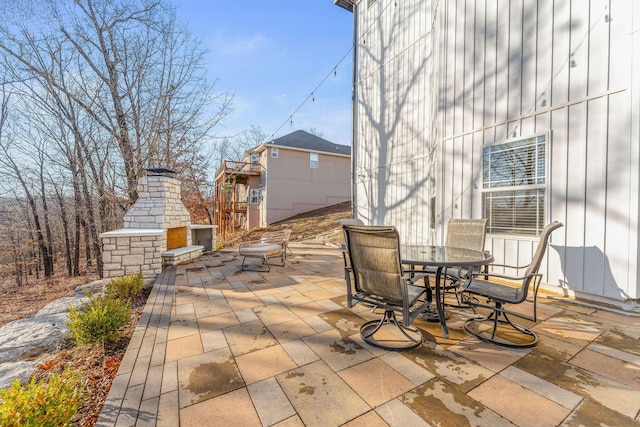 view of patio / terrace with outdoor dining space