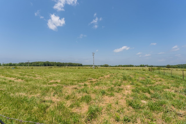 view of local wilderness with a rural view