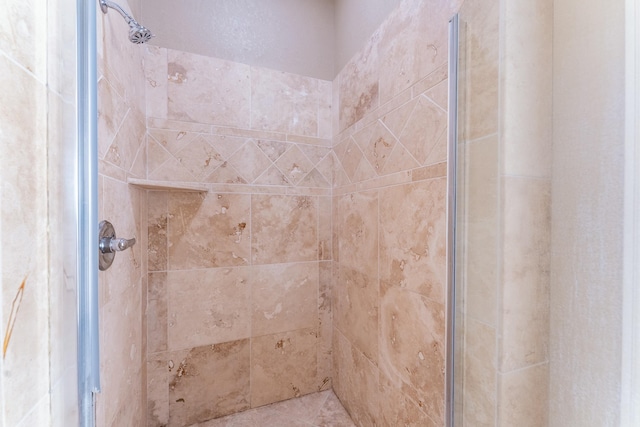 full bathroom with a stall shower