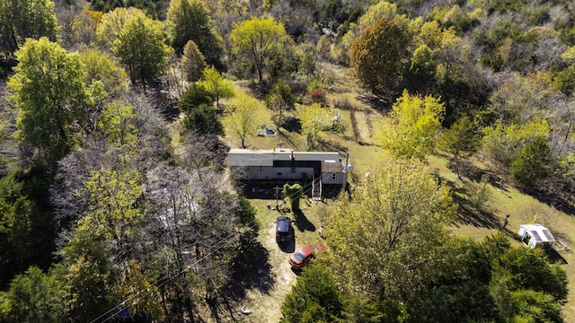 aerial view with a view of trees