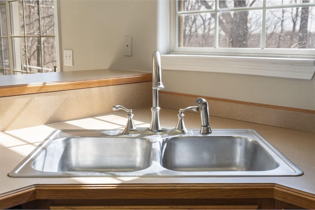 room details with a sink