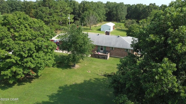 aerial view