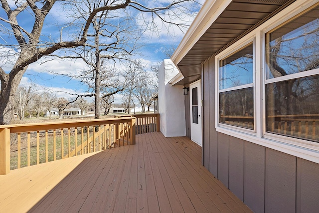 view of deck