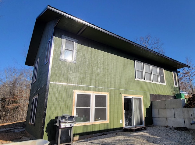 view of rear view of house